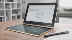 Lenovo Yoga Book s virtuální klávesnicí nebo touchpadem po celé ploše