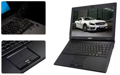 Vlajková loď řady obchodních notebooků od společnosti ASUS je B80A se 14,1