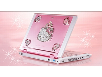 NEC Hello Kitty notebook