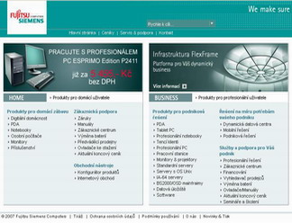 Servisní středisko Fujitsu Siemens