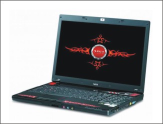 Nový notebook MSI GX600 Extreme s přetaktováním procesoru