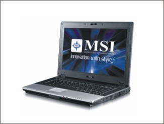 MSI a aerodynamický notebook VR340